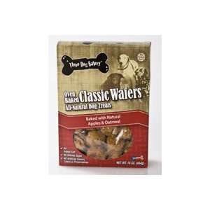   Three Dog Bakery Classic Wafers Apple Oatmeal Dog Treats