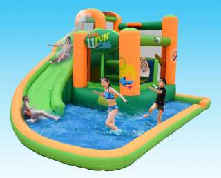Endless Fun Inflatable Bounce House and Water Slide NEW  