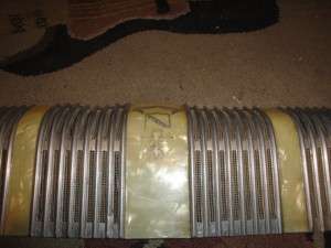 Noble Accordion Parts   Treble Grill  