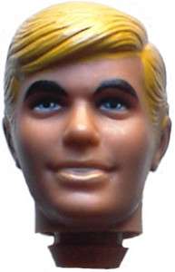 1971 Barbie 12 mattel doll    MALIBU KEN    HEAD  