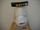 ZETT Pro Baseball Elbow Guard Protective Gear White Free Ship