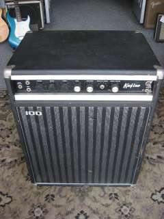 1970s Vintage Kustom Kasino U 100 amplifier bass  