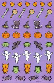 American Greetings Halloween Candy Cats Bats Stickers  