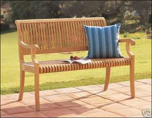   Bench Grade A Teak Outdoor Garden Patio Luxurious Furniture New  