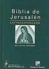 Biblia de Jerusalen Latinoamericana en Letra Grande by Desclee De 