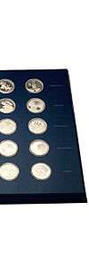 50 State Bicentennial Silver Coins Franklin Mint 1972 Medals 