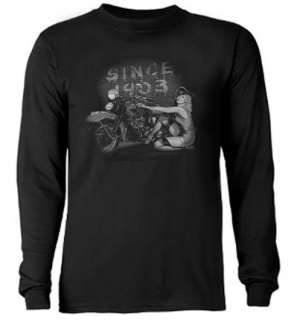 Since 1903 Biker Motorcycle Pin Up Girl Shirt T shirt  