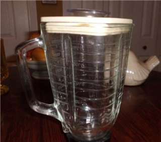 Osterizer 14 speed Blender Glass Jar Pitcher & Lid Only