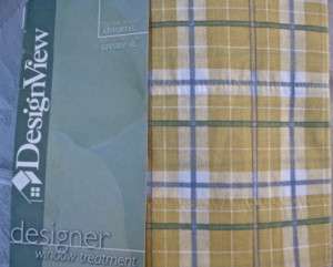 Design View Topsider Red or Blue Denim or Plaid Valance  