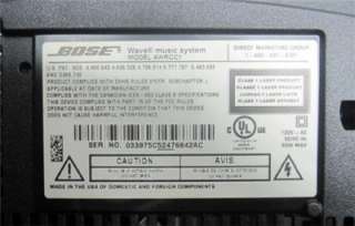 Bose Wave Music System Radio CD AWRCC1  