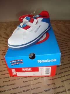 Captain America Kids Shoes Size 13 CHILDS Brand New in Box  