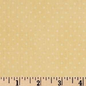 Buggy Barn Basics 108 Quilt Backing Pin Dots Maize Fabric By The 