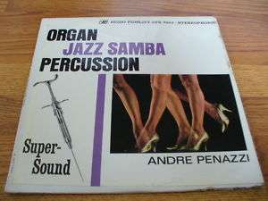 ANDRE PENAZZI Organ Jazz Samba Percussion Brazil  