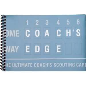 com Coaches Edge 20 Game Scouting Card Booklet   Equipment   Baseball 