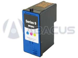 Reman Dell Series 9 (MK993) Color Inkjet Cartridge 