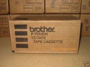 Box/6 Brother TZS631 P Touch Label Tape Ptouch TZ S631  