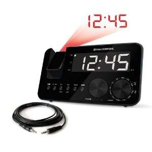   Projection Clock Radio w Battery Backup Alarm