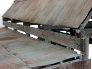 On30/148 Large Corrugated Iron BUSH STRUCTURE KIT  