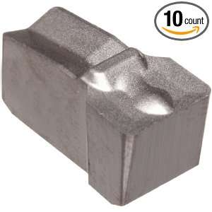Cut Carbide Grooving Insert, 4G Geometry, H13A Grade, Uncoated, 1 