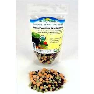  Seed Mix  Organic  1/2 Lbs (8 Oz.)   Sprouting Sprouts, Cooking 