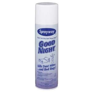 Sprayway Good Night Dust Mite & Bed Bug Spray SW003R   12 Pack