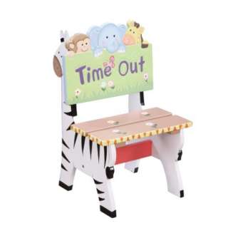 Teamson Sunny Safari Time Out Chair   Green/ Yellow product details 