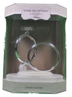 Wilton Wedding Silver Two Ring Cake Topper Decoration 070896644787 