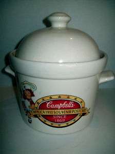 1996 CAMPBELLS KIDS REPLICA 1910 POSTCARD SOUP TUREEN  