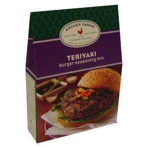  Mobile Site   Archer Farms® Teriyaki Burger Seasoning Mix 2 pk