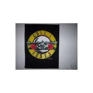  GUNS N ROSES Big Black Back Patch AWESOME NEW A