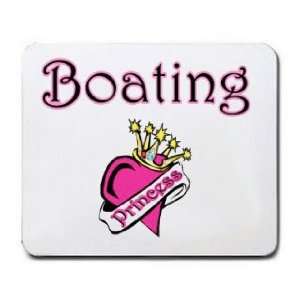  Boating Princess Mousepad
