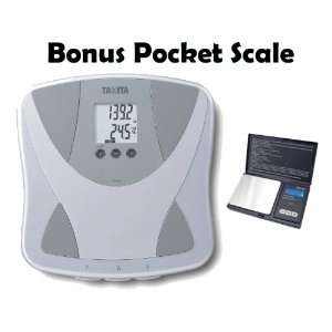 Tanita BF 679W lb Scale with Body Fat Monitor, Body Water Monitor With 