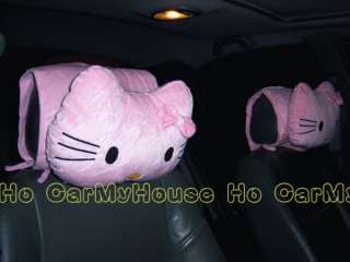 New Hello Kitty Car Seat Cushion Pillow Pair  