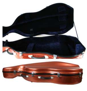 PRO Glass Fiber Hard Cello Case 4/4 Wheels Dark Orange  