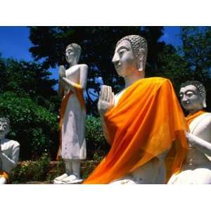 Buddha Statues at Wat Yai Chai Mongkhon, Ayuthaya Historical Park 