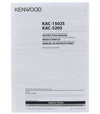   KAC 1502S 2 12 800W Car Subwoofers+2 Channel Amplifier Package  