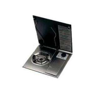  Kenyon Butane KISS CE Single Burner   Black Glass Lid 