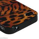   4S AT&T TPU Case Tiger Leopard Cheetah Jungle Soul Candy Skin