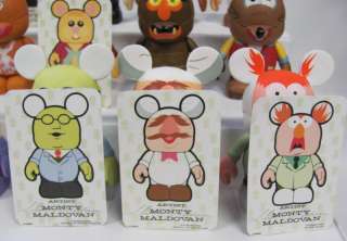 Disney 3 Collectible Vinylmation Muppets Series 1 Complete Set of 11 
