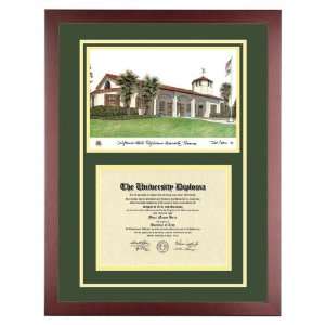  CAL POLY POMONA Diploma Frame with Artwork in Standard Black 