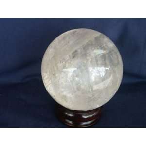  3.5 Clear Calcite Sphere with Stand, 8.23.4 Everything 