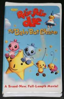 Playhouse Disney Rolie Polie Olie Baby Bot Chase VHS 786936215489 