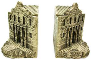 Historical Wonders `The Alamo` Book Ends Bookends  