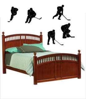 Hockey Players Vinyl Wall Decal Stickers
