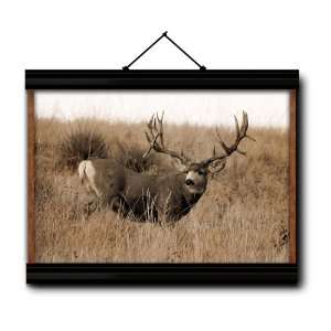  Mule Deer Canvas Wall Hanger