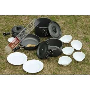 camping pot hiking cooking set picnic cookware ds500  
