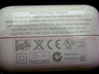 100% Original Apple USB Power Adapter AC Charger iPhone 4S 4 3GS iPod 