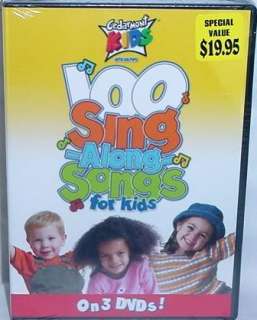 Cedarmont Kids 100 Sing Along Songs for Kids 3 NEW DVD  