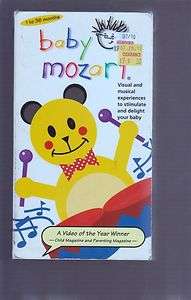 BABY MOZART   1 to 36 months classical music~RARE VHS  