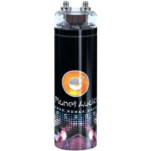  PLANET AUDIO PC2.0B BLACK FINISH CAPACITOR (2 FARAD) Car 